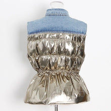 Load image into Gallery viewer, Casual Cotton Metallic Vest
