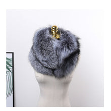 Load image into Gallery viewer, Hot to Trot Shawl (100% Real Fox Fur)
