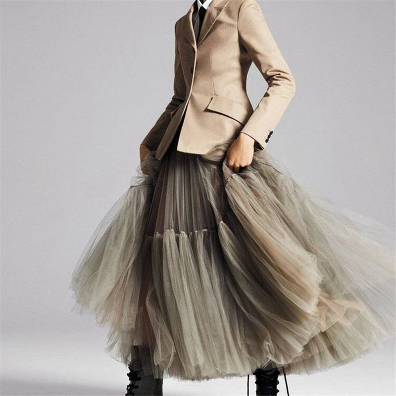 Runway Luxury Soft Tulle Skirt – Christian Jacob Collections