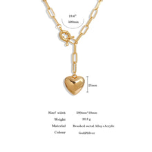 Load image into Gallery viewer, Big Heart Necklace
