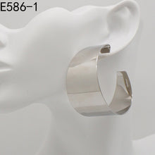 Load image into Gallery viewer, Big Pendant Hoop Earrings
