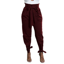 Load image into Gallery viewer, Solid Long Pencil Cargo Pants New Fashion
