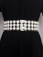 Load image into Gallery viewer, Pearls Wide Belts New Fashion
