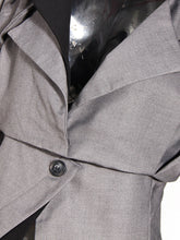Load image into Gallery viewer, Khaki Two Way Wear Irregular Jacket New
