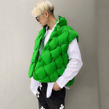Load image into Gallery viewer, Checkers Down Feather Vest
