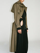 Load image into Gallery viewer, New Hollow Out Belt Deconstruct Coat New
