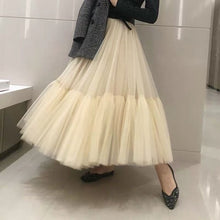 Load image into Gallery viewer, Runway Luxury Soft Tulle Skirt
