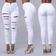 Load image into Gallery viewer, Ripped Jeans for Women Sexy Skinny Denim
