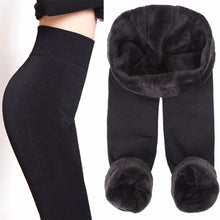 Load image into Gallery viewer, Women&#39;s Warm Leggings High Waist Thick Velvet
