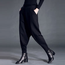 Load image into Gallery viewer, New Spring Fashion Black High Waist Pants
