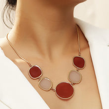 Load image into Gallery viewer, Vintage Exaggerated Round Pendant Choker Necklaces
