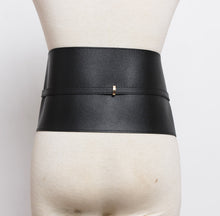 Load image into Gallery viewer, Irregular Faux Leather Long Wide Belt
