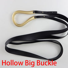 Load image into Gallery viewer, Faux Leather Belts w/ Big Alloy Buckle
