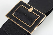 Load image into Gallery viewer, Wide  Elastic Belts For Dress Black Retro
