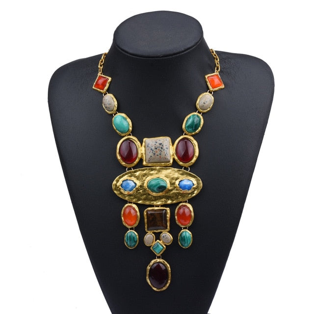 Perfect Stone Necklace Set